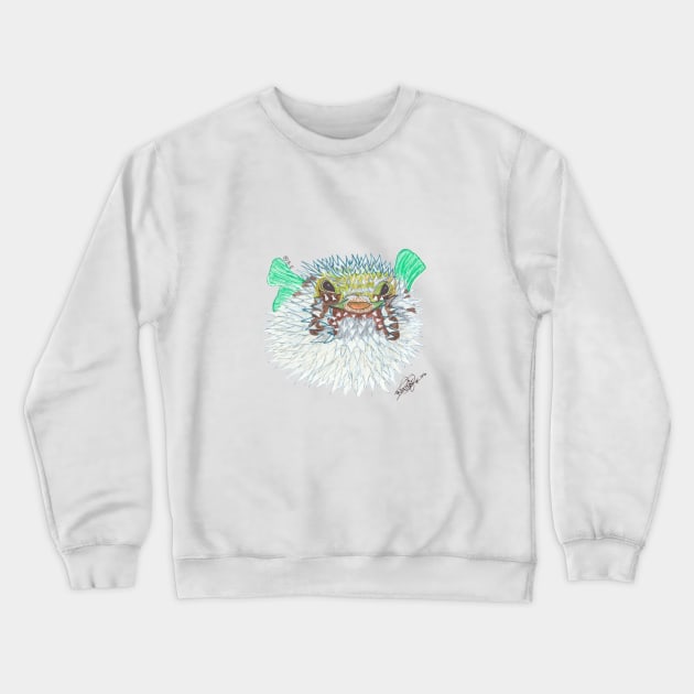 Pufferfish Crewneck Sweatshirt by BeritValk
